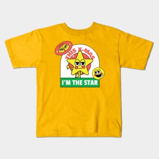 This X-mas I'M The Star Design Kids T-Shirt